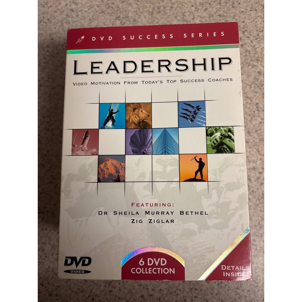 Leadership DVD Success Series 6 DVD Collection Zig Ziglar Sheila Bethel 60141